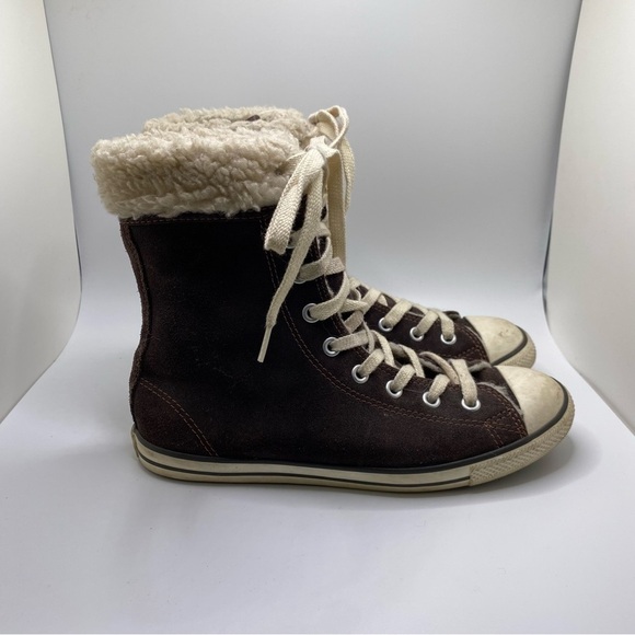 Converse Chuck Taylor Dainty Hi Top Sneaker Plimsolls Size 6 - Picture 7 of 10